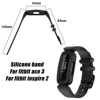 Bratara pentru fitbit ACE3 copii smartwatch accesorii brățară încheietura curea pentru fitbit inspira 2 ceas trupa de înlocuire siliceone